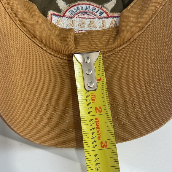 Alaska Men's Trucker Hat Baseball Cap Fishing Expedition Embroidered Adjustable - Picture 12 of 13